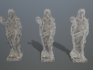 Afrodit Statue Modelo 3D