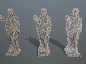 Afrodit Statue 3D Model