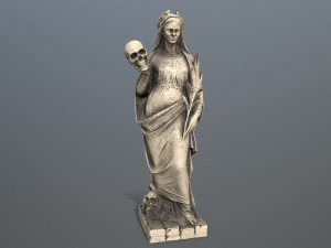 Afrodit Statue 3D Model