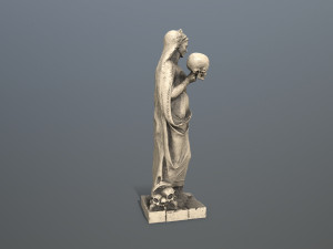 Afrodit Statue 3D Модель