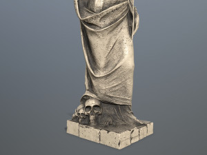 Afrodit Statue 3D Модель