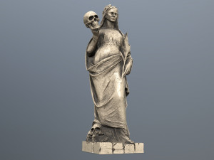 Afrodit Statue 3D Модель