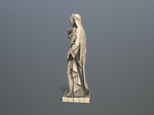 Afrodit Statue 3D Модель