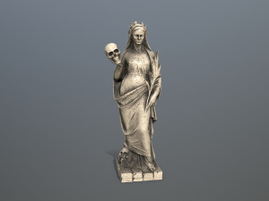 Afrodit Statue 3D Модель