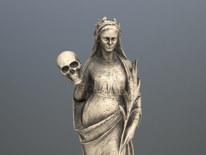 Afrodit Statue 3D Модель
