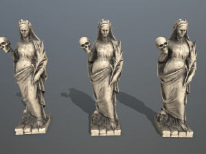 Afrodit Statue 3D Модель