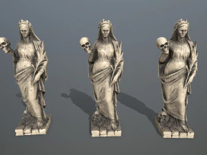Afrodit-standbeeld 3D Model