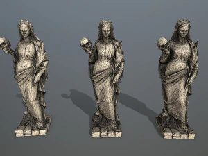 Afrodit-standbeeld 3D Model