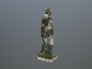 Afrodit Statue 3D Model