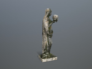 Afrodit Statue 3D Model