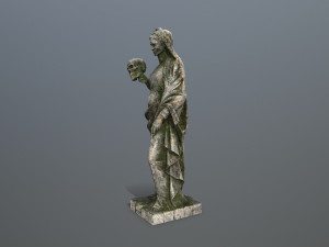 Afrodit Statue 3D Model