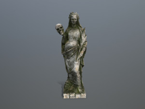 Afrodit Statue 3D Model