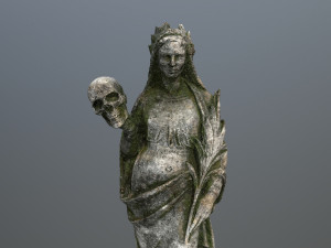 Afrodit Statue 3D Model