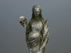 Afrodit Statue 3D Model