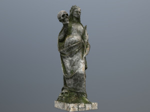 Afrodit Statue 3D Model