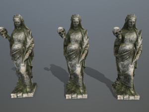 Afrodit Statue 3D Model