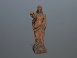 Afrodit Statue 3D Model