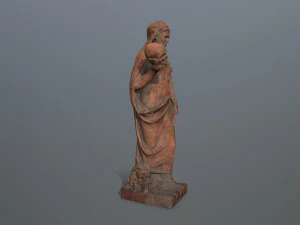 Afrodit Statue 3D Model