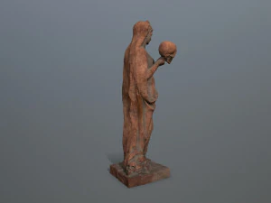 Afrodit Statue 3D Model