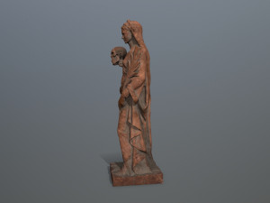 Afrodit Statue Modello 3D