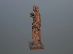 Afrodit Statue 3D Model