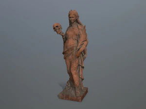 Afrodit Statue 3D Model