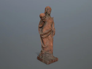 Afrodit Statue 3D Model
