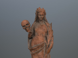 Afrodit Statue Modello 3D
