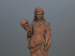 Afrodit Statue 3D Model
