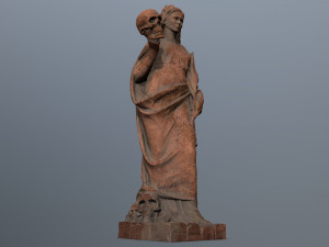 Afrodit Statue Modello 3D