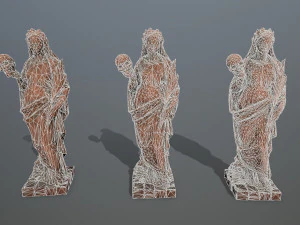 Afrodit Statue 3D Model