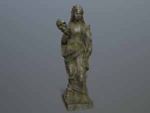Afrodit Statue 3D मॉडल