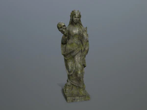 Afrodit Statue 3D Model
