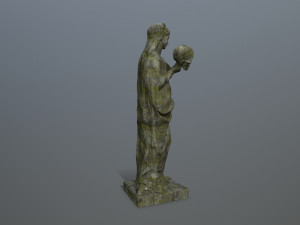 Afrodit Statue Model 3D