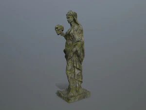 Afrodit Statue 3D Model