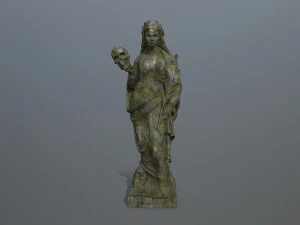 Afrodit Statue 3D Model