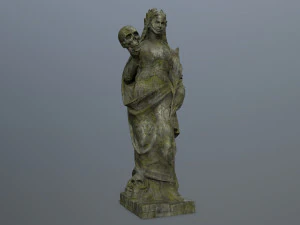 Afrodit Statue 3D Model