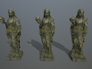 Afrodit Statue Model 3D