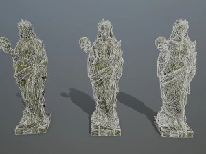 Afrodit Statue 3D Model