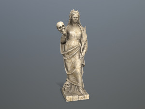 Afrodit Statue Model 3D