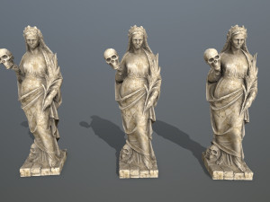 Afrodit Statue Model 3D