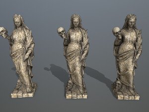 Afrodit Statue Model 3D