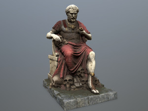 Man Statue Modello 3D