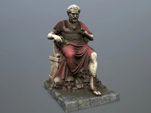 Man Statue 3D Model