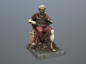Man Statue 3D-Modell