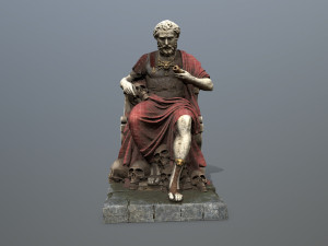 Man Statue 3D-Modell