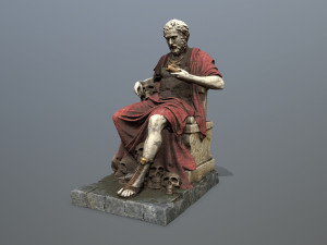 Man Statue 3D-Modell