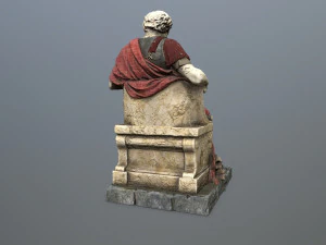 Man Statue 3D Model