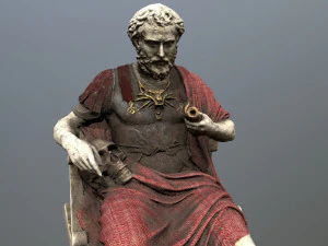 Man Statue 3D Model