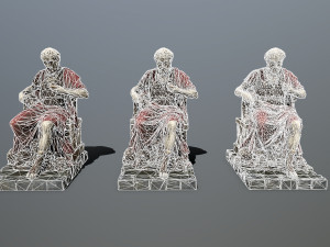 Man Statue 3D-Modell